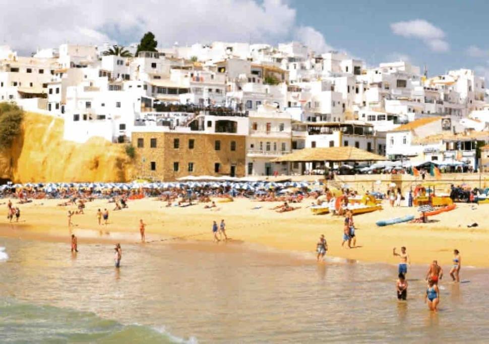 Studio With Great Sea View, Near The Beach, With Ac And Pools Albufeira Exterior foto